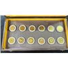 Image 3 : CASE OF ORIENTAL PORTRAIT COINS