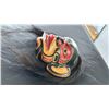 Image 2 : HAND CARVED & PAINTED FIRST NATIONS MASK BY XUUJ STAANG 9" X 7" X 3"
