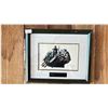 Image 1 : FRAMED PRINT BY BILL REID TITLED "THE SPIRIT OF HAIDA GWAII, THE JADE CANOE" WITH YVR INFO PLAQUE