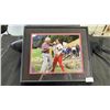 Image 1 : FRAMED AUTOGRAPHED ADAM SANDLER AS HAPPY GILMORE PHOTO 13" X 11"