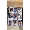 Image 5 : COMPLETE (LOW NUMBER) SET IN BINDER SLEEVES 1990-91 UPPER DECK HOCKEY (400 CARDS)