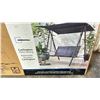 Image 2 : MAINSTAYS CARLINGTON PATIO SWING *WORKING CONDITION UNKNOWN/MAY BE MISSING PARTS AND/OR PIECES*