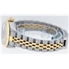 Image 7 : Rolex Ladies Two Tone 18K Quickset Sapphire Silver Diamond Datejust Wristwatch