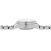Image 5 : Rolex Ladies Stainless Steel Quickset Sapphire Silver Diamond And Emerald Dateju