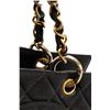 Image 5 : Chanel Black Caviar Quilted Leather Vintage GST