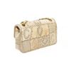 Image 3 : Chanel Beige White Canvas Tweed Medium Patchwork Jumbo Flap Shoulder Bag