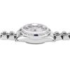 Image 6 : Rolex Ladies Stainless Steel Silver Index Dial Diamond And Sapphire Date Watch