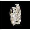 Image 4 : 0.44 ctw Diamond Ring - 14KT White Gold
