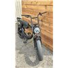 Image 2 : *TESTED WORKING* MOPED STYLE ELECTRIC ASSIST E-BIKE WITH BATTERY (NO CHARGER, NO KEY, NO BRAKES, NO