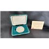 Image 1 : ROYAL CANADIAN MINT 1988 CALGARY OLYMPIC WINTER GAMES ONE TROY OUNCE PURE SILVER COIN