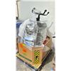 Image 3 : PALLET FILLED WITH - HOSE REEL, SPRINKLER, ARMOUR ALL CLEANERS, OFFICE CHAIR, BEAN BAG FILLER,