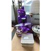 Image 2 : SMART HEATED MUG KIT, DIFFUSER, WATER BOTTLE, FRENCH ONION SOUP BOWLS WITH LIDS, MARBLE COASTER & A