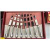 Image 2 : SUPREME CUTLERY SET IN A WOODEN CASE MADE IN JAPAN