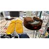 Image 2 : TWO KNITTED CHILDRENS SWEATERS, GLOVES & WINTER HAT