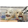 Image 2 : FIRST NATIONS DECOR ITEMS & TWO WOODEN DECOR MASKS
