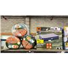 Image 1 : QUEEN SIZE AIR MATTRESS & THREE KIDS SLEEPING BAGS
