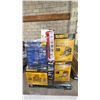 Image 1 : PALLET FILLED WITH - DEWALT STAINLESS STEEL 10 GALLON WET/DRY VACUUMS, ELECTROLUX PET VACUUM, SHARK