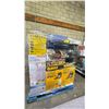 Image 1 : PALLET FILLED WITH - HART VACUUM, NINJA GRILL, DEWALT STAINLESS STEEL WET/DRY VACUUMS, MIDEA