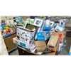 Image 2 : PALLET FILLED WITH - CAT TREES, BAMBOO CUTTING BOARD SETS, COOKWARE SETS, OUTDOOR RUG, BRITA