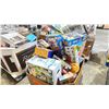 Image 2 : PALLET FILLED WITH - LITTLE TIKES COZY COUPE, LITTLE TIKES SLIDE, ASSORTED PLUSHIES, PAW PATROL