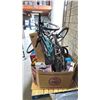 Image 2 : PALLET FILLED WITH - BIKES, SPIDERMAN TR SNOW BIKE, FROZEN PLAYCENTER, SKATEBOARD, KIDS SCOOTER,