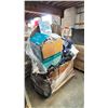 Image 2 : PALLET FILLED WITH - OUTDOOR PATIO CHAIR, BIKES, PORTABLE SPA & MORE *MUST TAKE ALL ON PALLET*