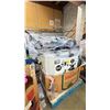 Image 1 : PALLET FILLED WITH - BIKES, GOZONE EXERCISE BIKE, KIDS INFLATABLE PLAY CENTER, CHILDRENS TOYS &