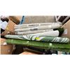 Image 1 : PALLET OF ASSORTED RUGS AND FAUX TURF