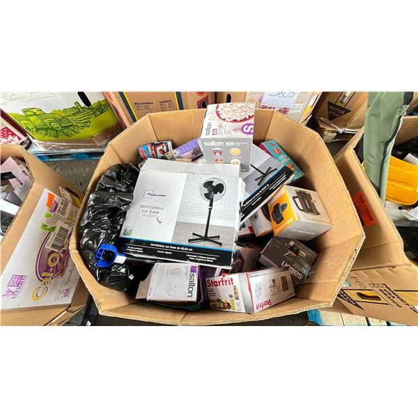 PALLET FILLED WITH - ELECTRIC RICE COOKER, ELECTRIC KETTLE, MAGIC BULLET, PERSONAL BLENDER,