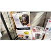 Image 2 : SHELF OF SMALL APPLIANCES INCLUDING - AIR FRYER, BLENDER, TOASTER, ELECTRIC KETTLES & MORE