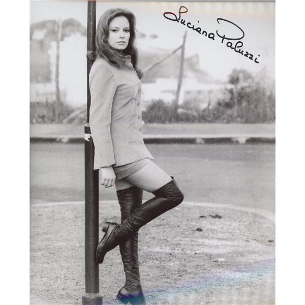 Italian Actress Luciana Paluzzi signed photo