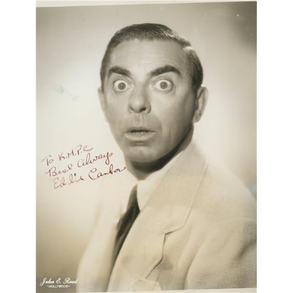 Kid Millions Eddie Cantor signed photo
