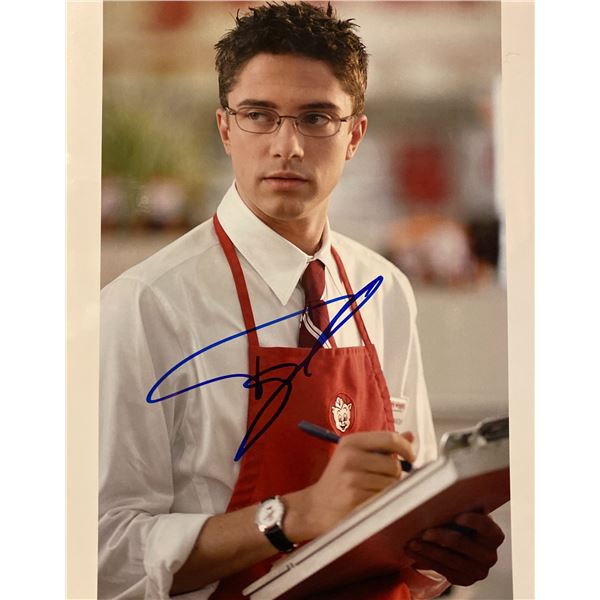 Topher Grace signed photo
