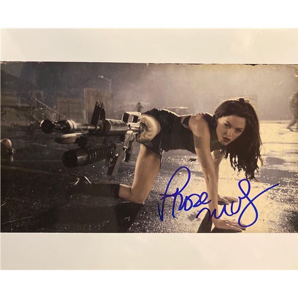 Planet Terror Rose McGowan signed movie photo