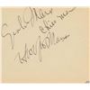 Image 1 : The Marx Brothers signature cut. GFA Authenticated