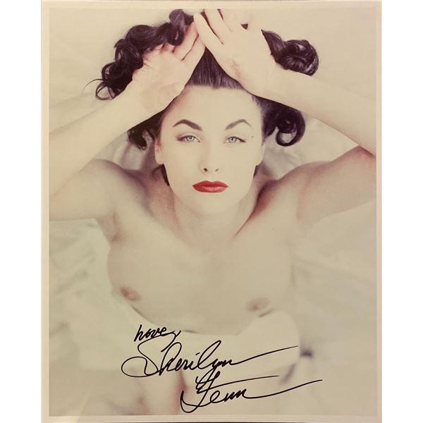 Sherilyn Fenn signed photo