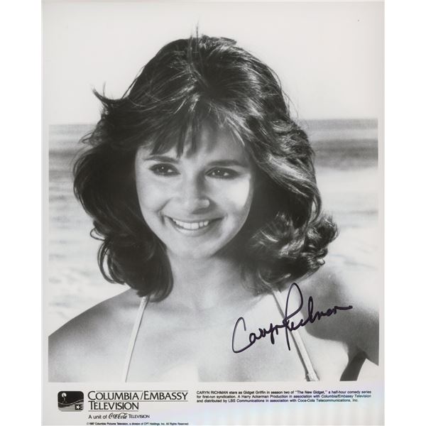 Caryn Richman "The New Gidget" signed photo
