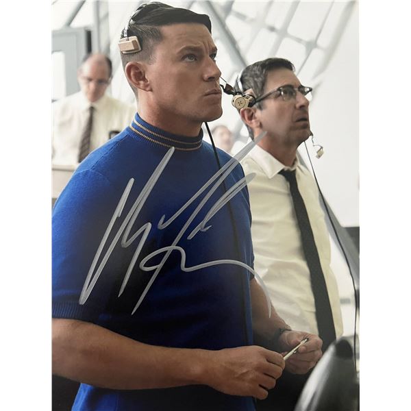 Fly Me to the Moon Channing Tatum signed movie photo