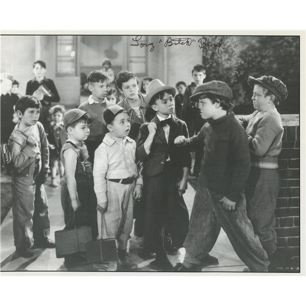 Our Gang Tommy Bond signed photo