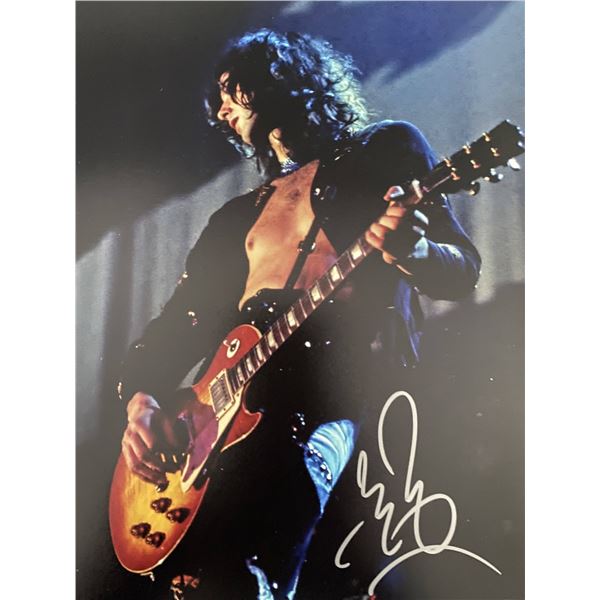Led Zeppelin Jimmy Page signed photo