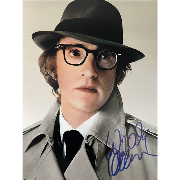 Woody Allen signed photo