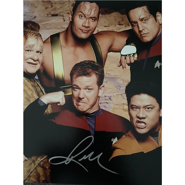 Star Trek: Voyager Dwayne "The Rock" Johnson signed photo