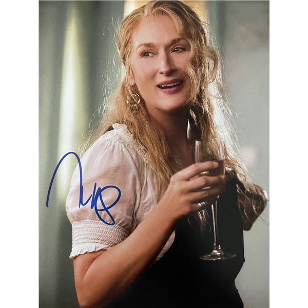 Meryl Streep signed photo