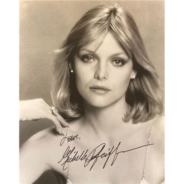 Scarface Michelle Pfeiffer Signed Photo