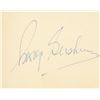 Image 1 : George Gershwin signature cut. GFA Authenticated