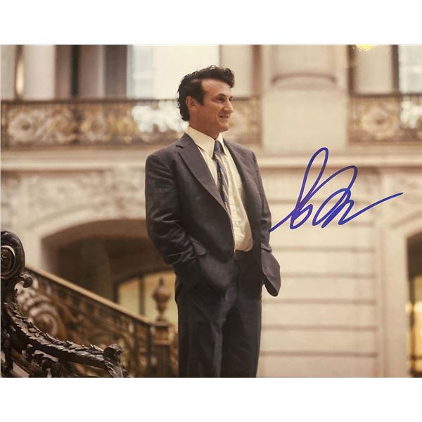 Milk Sean Penn Signed Movie Photo