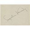 Image 1 : Jackie Kennedy signature cut