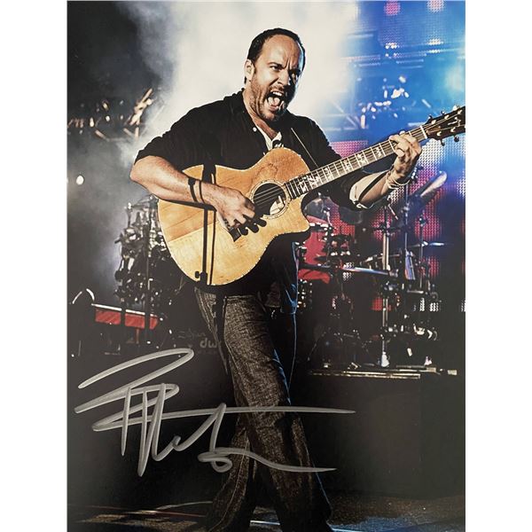 Dave Matthews signed photo