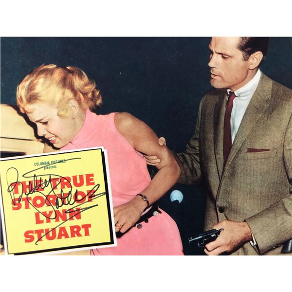The True Story of Lynn Stuart signed lobby card
