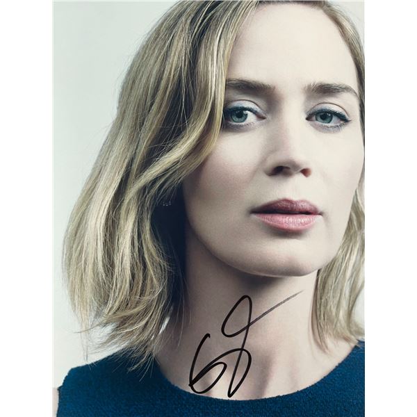 A Quiet Place Emily Blunt signed photo